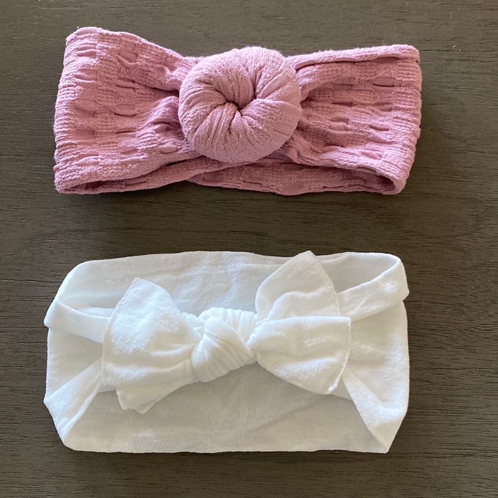 Set of 2 Baby Bling Headbands